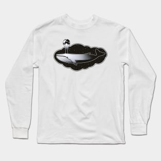 Space Whale Long Sleeve T-Shirt